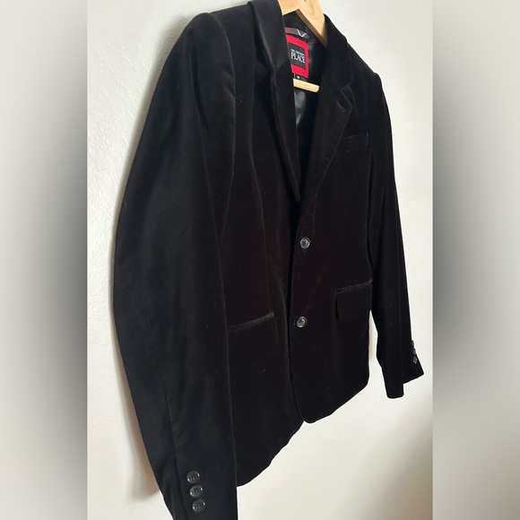 The Children’s Place Black Velvet Blazer - Picture 5 of 5